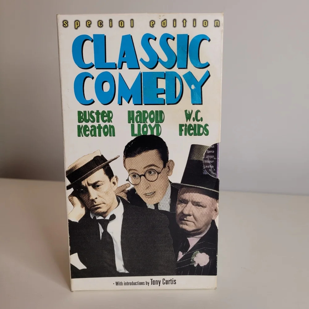 Classic Comedy Special Edition 3 VHS BOX Set Buster Keaton, Harold Lloyd NEW